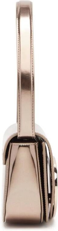 Diesel 1DR leren schoudertas Roze