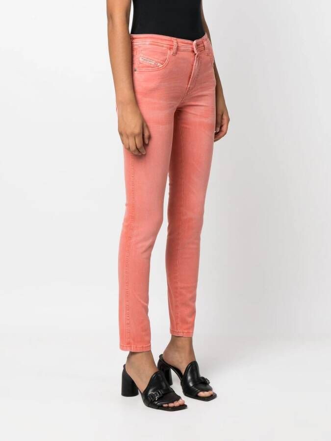 Diesel 2015 skinny jeans Roze