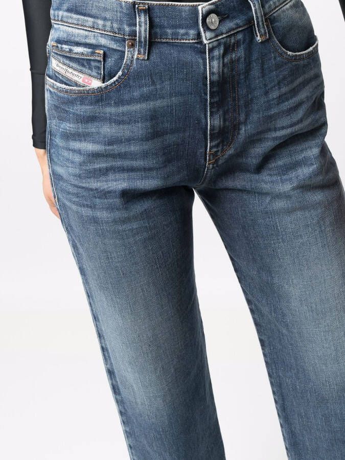 Diesel 2016 cropped jeans Blauw