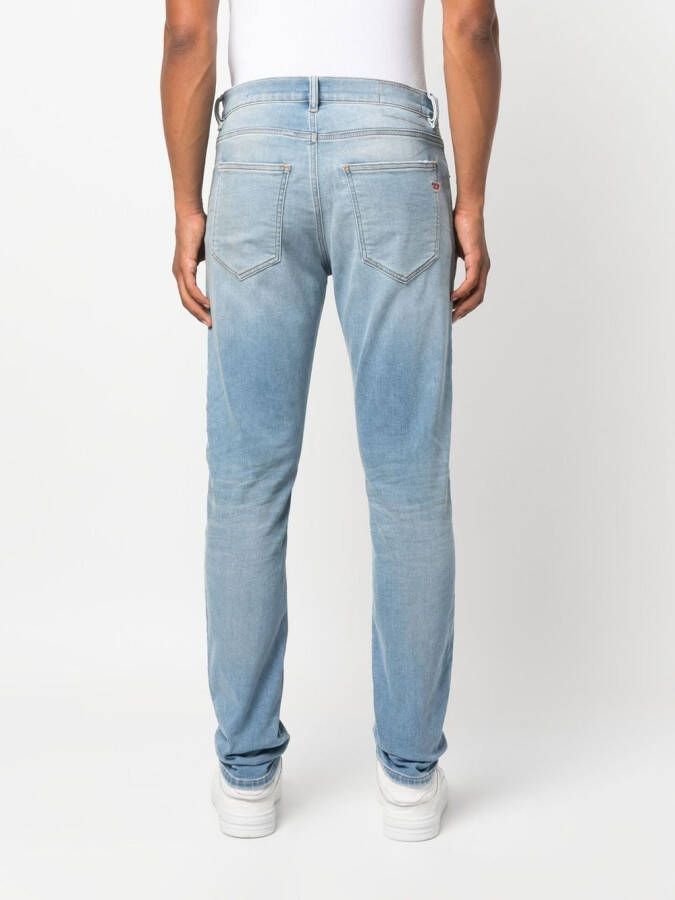 Diesel Slim-fit jeans Blauw
