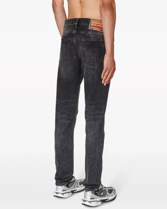 Diesel 2019 D-Strukt straight jeans Zwart