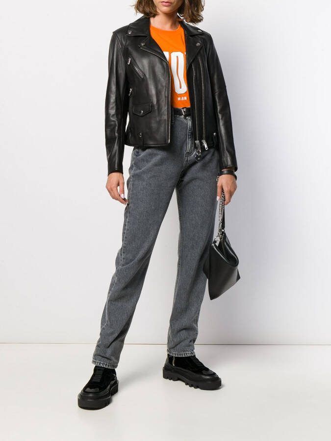 Diesel Bikerjack Zwart