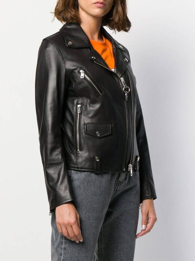 Diesel Bikerjack Zwart