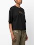 Diesel T-Rowy-Od T-shirt Zwart - Thumbnail 3