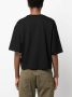 Diesel T-Rowy-Od T-shirt Zwart - Thumbnail 4