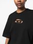 Diesel T-Rowy-Od T-shirt Zwart - Thumbnail 5