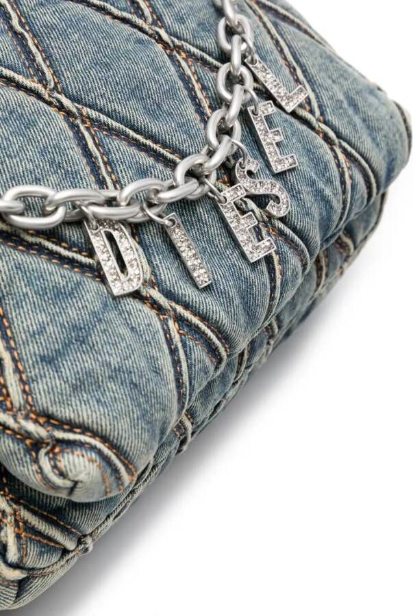 Diesel Denim schoudertas Blauw