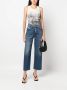 Diesel Cropped jeans Blauw - Thumbnail 2