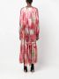 Diesel D-Cabir maxi-jurk met bloemenprint Roze - Thumbnail 4