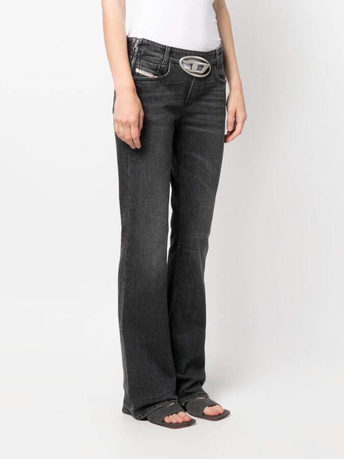 Diesel Bootcut jeans Zwart