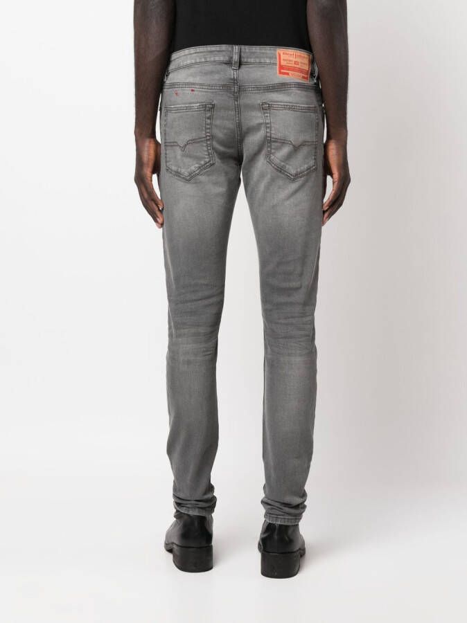 Diesel Slim-fit jeans Grijs