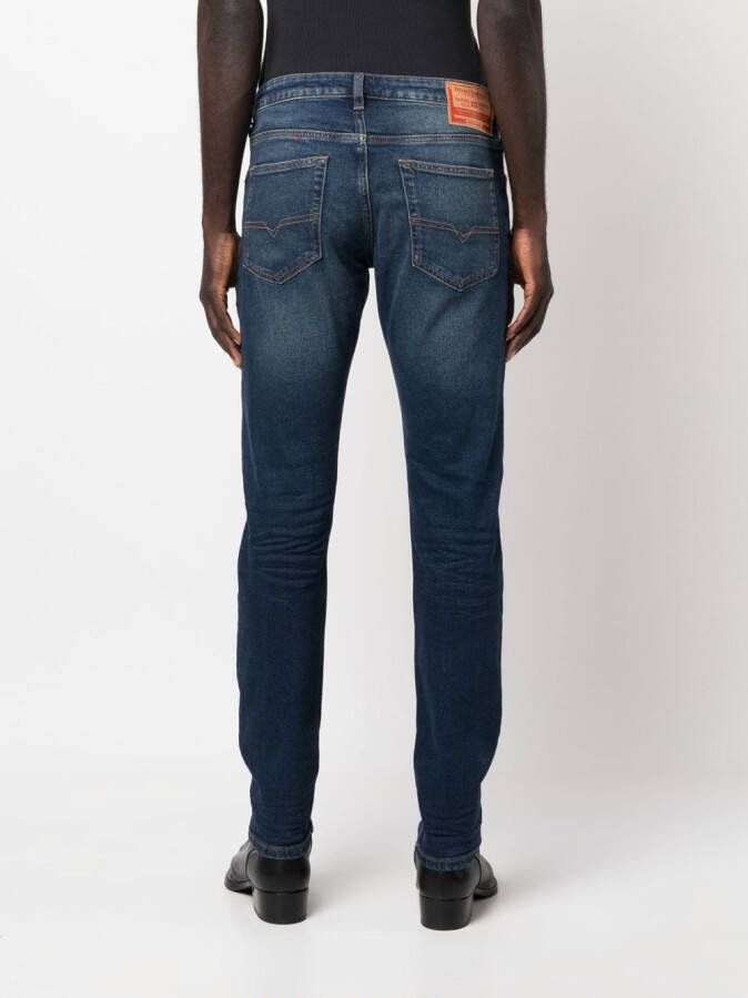 Diesel Slim-fit jeans Blauw