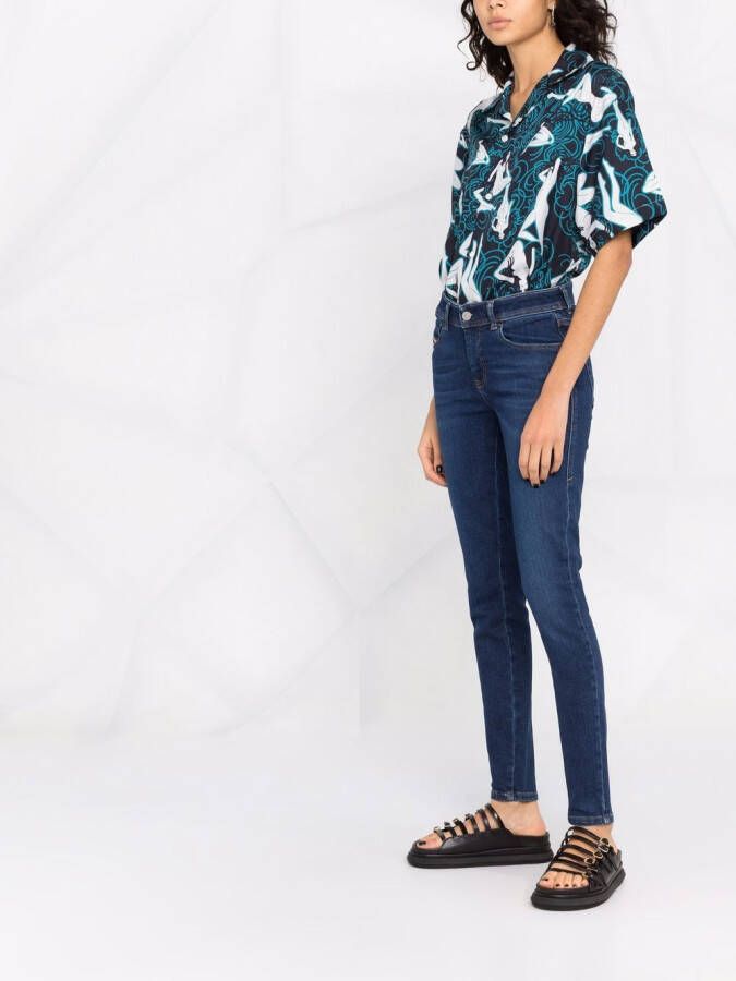 Diesel Denim jeans Blauw