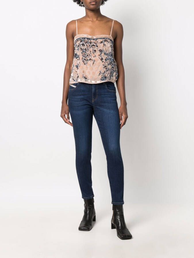 Diesel Denim jeans Blauw