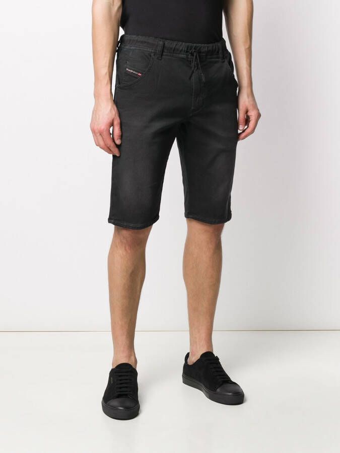 Diesel Denim shorts Zwart