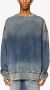 Diesel Denim sweater Blauw - Thumbnail 3