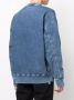 Diesel Denim sweater Blauw - Thumbnail 4