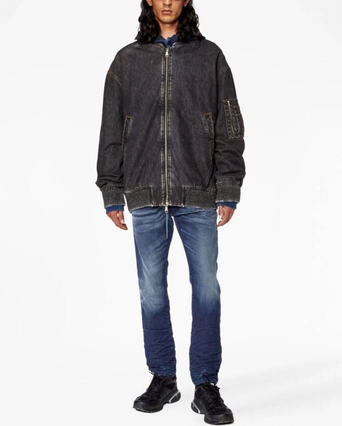 Diesel 2030 D-Krooley 068FQ jeans Blauw