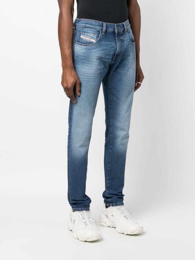 Diesel Jeans met vervaagd-effect Blauw