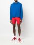 Diesel Fietsshorts met logo tailleband Rood - Thumbnail 2