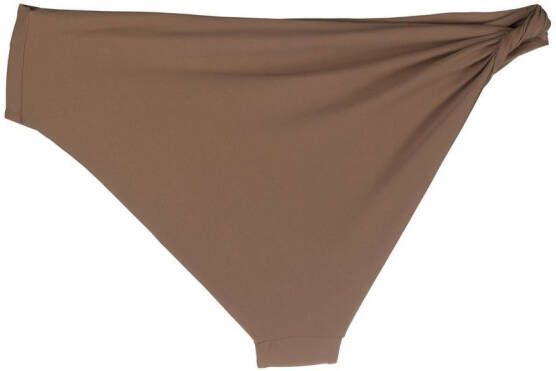 Diesel Gedraaide bikinislip Bruin