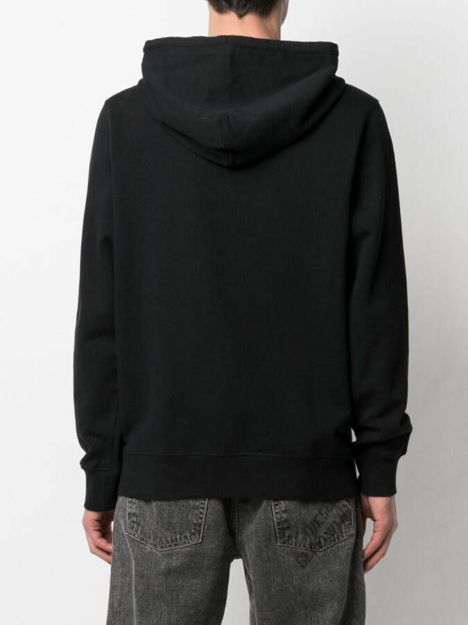 Diesel Hoodie met logopatch Zwart