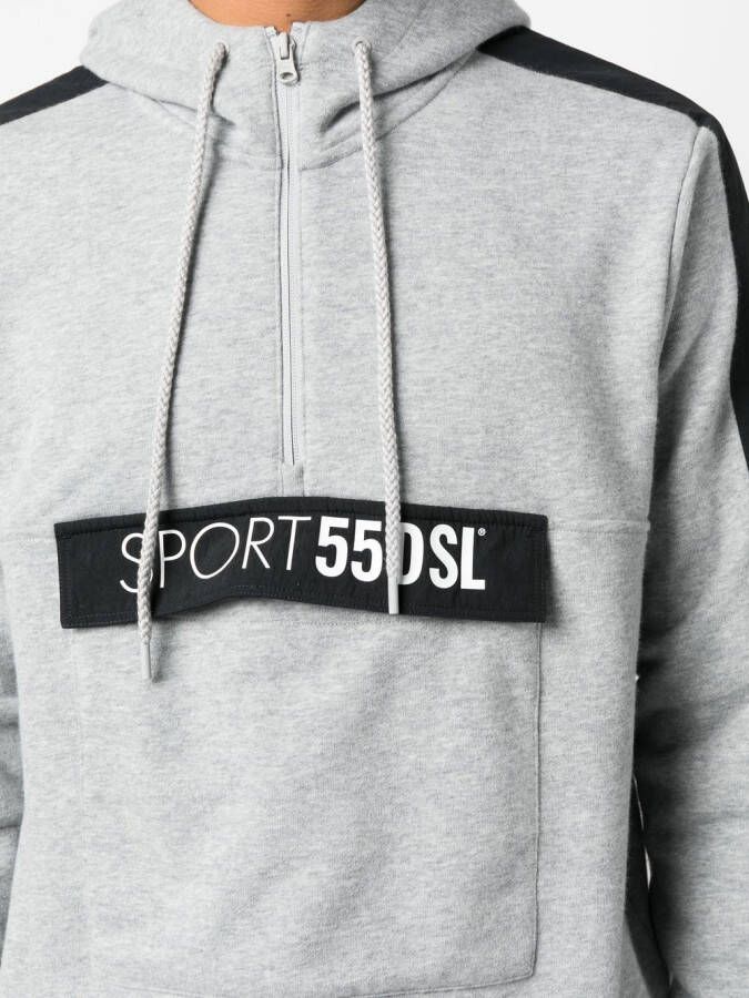 Diesel Hoodie met logoprint Grijs