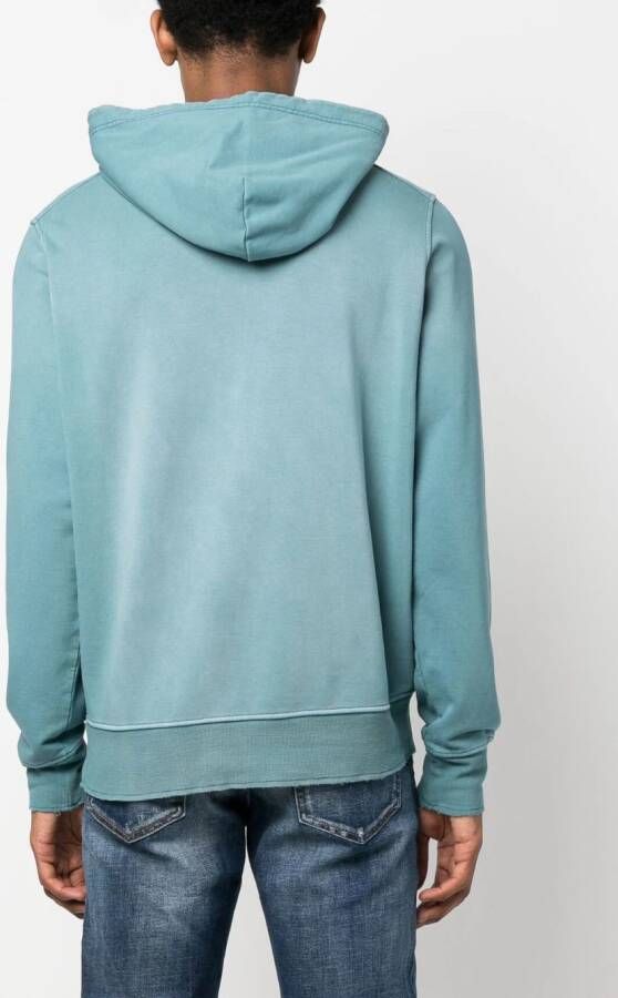 Diesel Hoodie met print Blauw