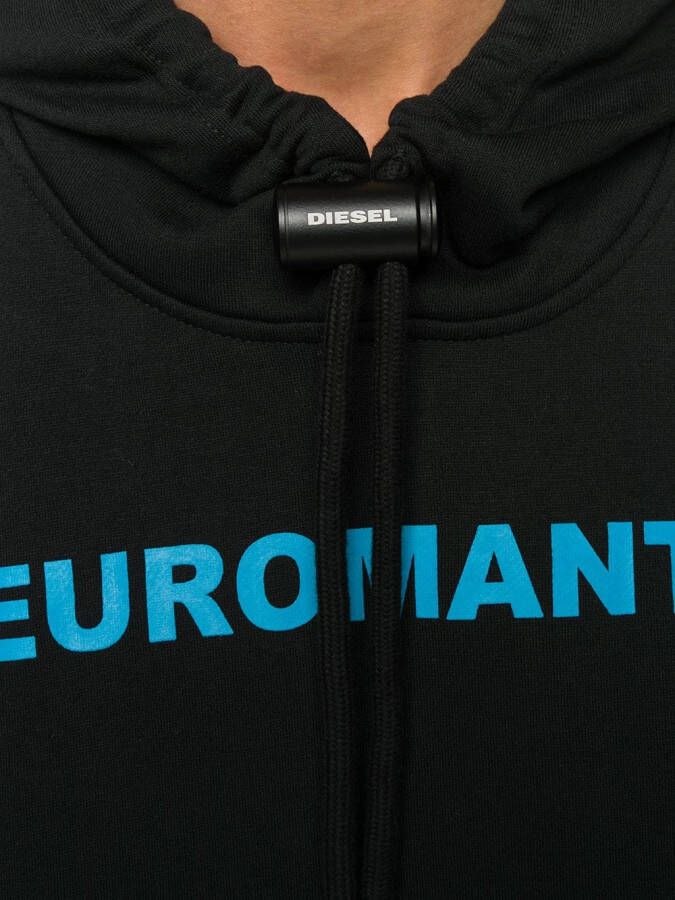 Diesel Hoodie Zwart