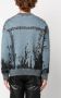Diesel Intarsia sweater Blauw - Thumbnail 4