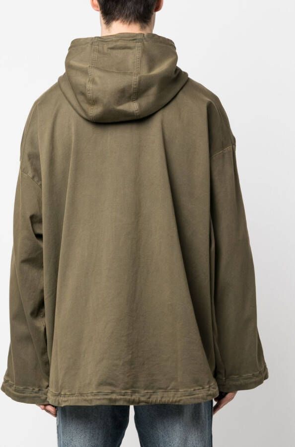 Diesel Jack met geborduurd logo Groen