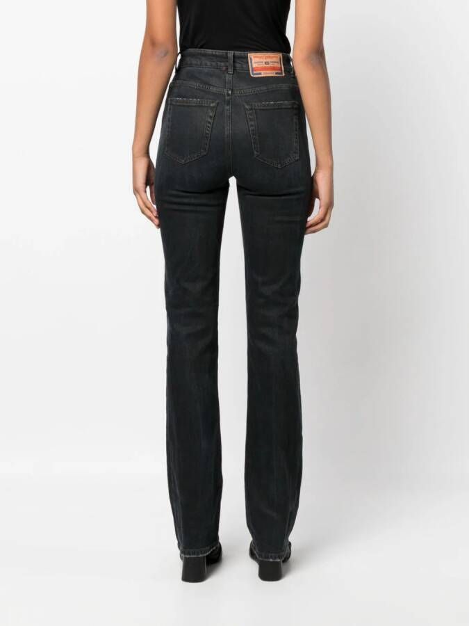 Diesel Jeans met logopatch Zwart