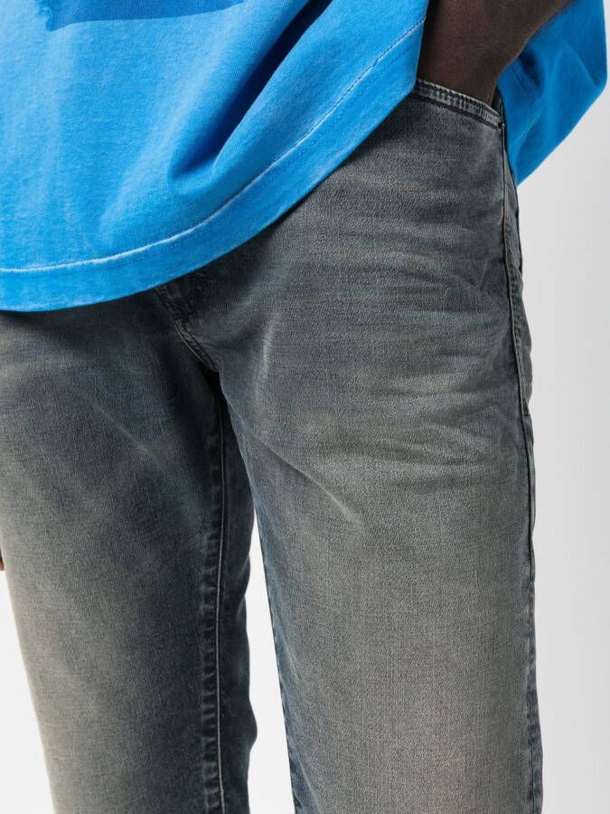 Diesel Jeans met toelopende pijpen Blauw