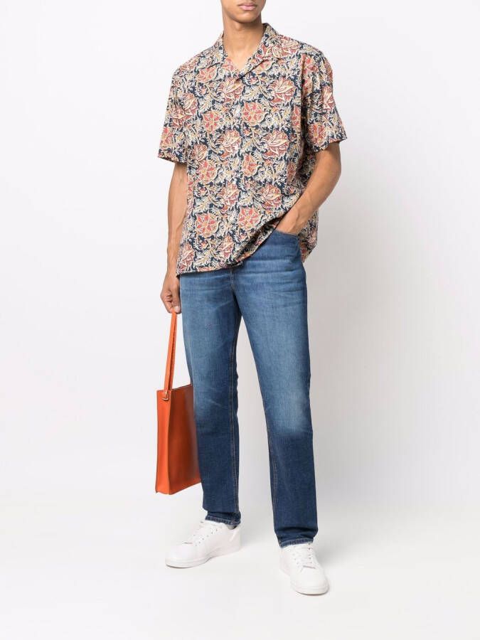 Diesel Jeans met toelopende pijpen Blauw