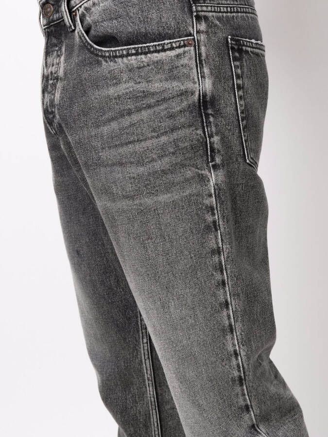 Diesel Jeans met toelopende pijpen Grijs