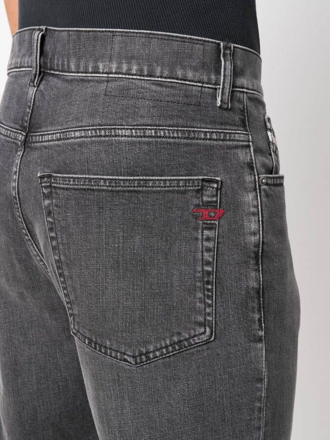 Diesel 2005 D-Fining 09D47 jeans met toelopende pijpen Grijs
