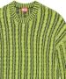 Diesel M-Pantesse kabelgebreide trui met verlaagde schouders Groen - Thumbnail 4