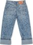 Diesel Kids 1999 jeans met logoprint Blauw - Thumbnail 2