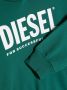 Diesel Kids Hoodie met logoprint Groen - Thumbnail 3