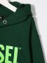 Diesel Kids Hoodie met logoprint Groen - Thumbnail 3