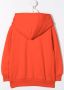 Diesel Kids Hoodie met logoprint Oranje - Thumbnail 2