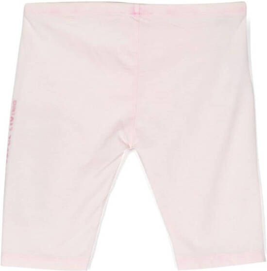Diesel Kids Shorts met logoprint Roze