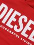 Diesel Kids Lsfort Di hoodie met logoprint Rood - Thumbnail 3