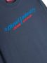 Diesel sweater met tekst donkerblauw Tekst 164 | Sweater van - Thumbnail 2