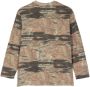 Diesel Kids T-shirt met gerafeld effect en lange mouwen Bruin - Thumbnail 2
