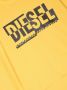 Diesel Kids Sweater met logoprint Geel - Thumbnail 3