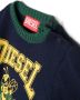 Diesel Kids Sweater met logoprint Groen - Thumbnail 3