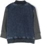 Diesel Kids Sweater met patchwork Grijs - Thumbnail 2