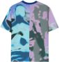 Diesel Kids T-shirt met abstracte print Blauw - Thumbnail 2
