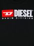 Diesel Kids T-shirt met contrasterend logo Zwart - Thumbnail 3